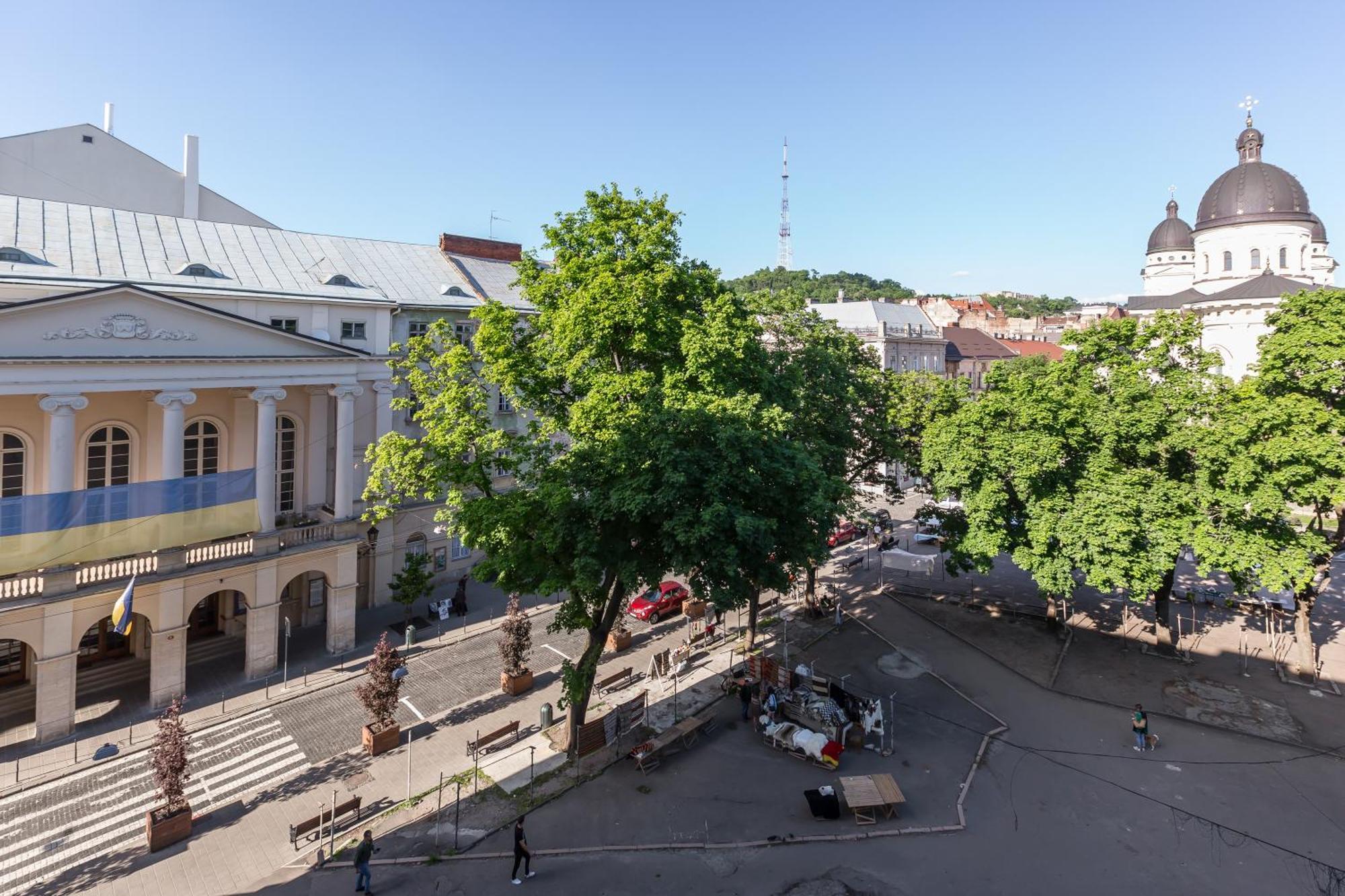 Квартира Віп В Центрі На Вулиці Проспект Свободи 22 Біля Оперного Театру Біля Вернісажу Lviv Eksteriør billede